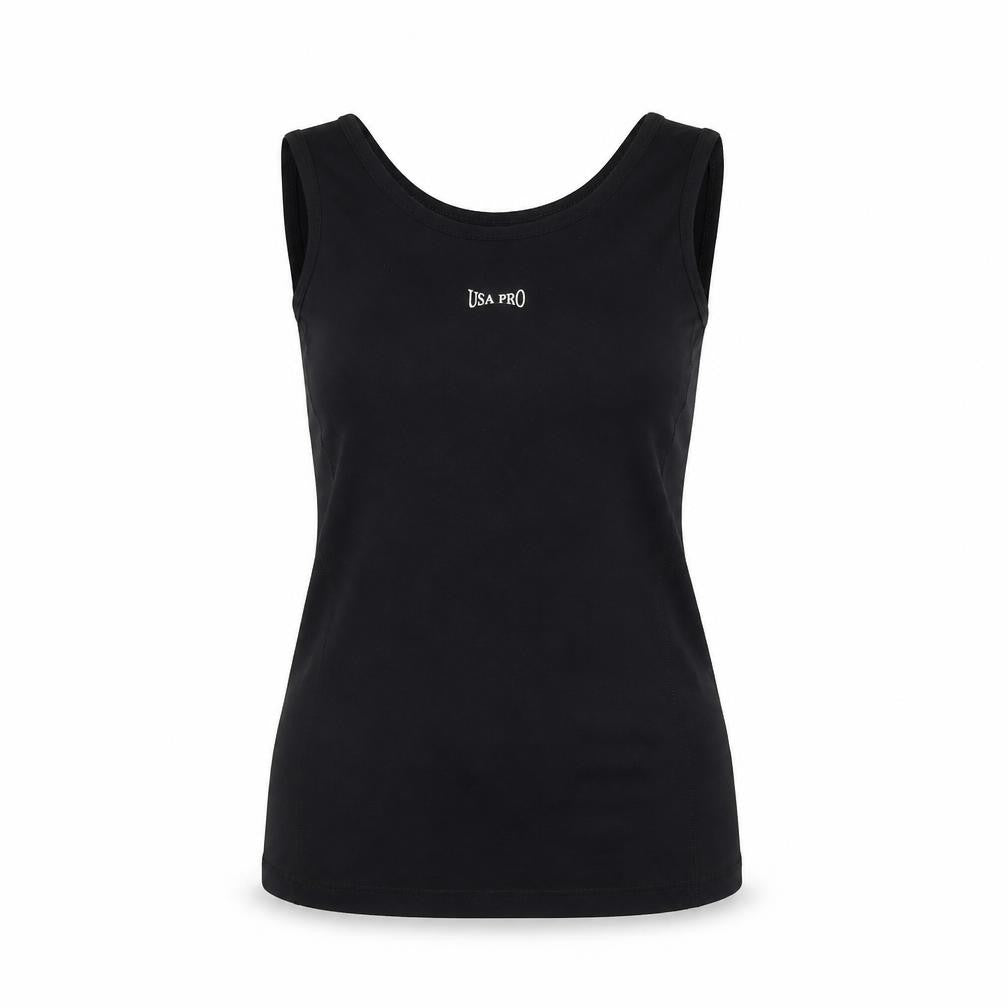 USA Pro Womens Black   Jersey Tank Size 8