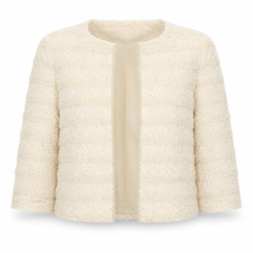 Michael Klein Womens Beige   Cardigan Jumper Size 38