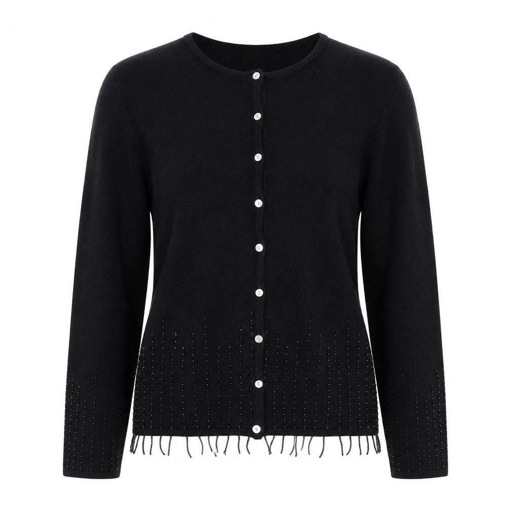 OPUS Womens Black   Cardigan Jumper Size S