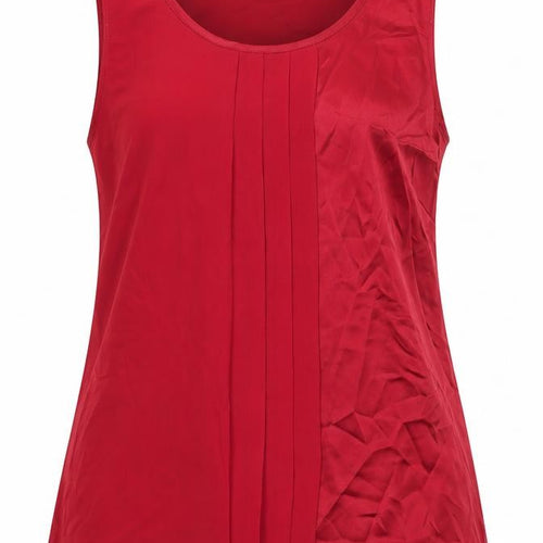 Marks and Spencer Womens Red   Basic T-Shirt Size 6
