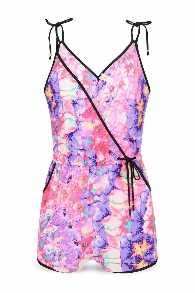 Jean Club Womens Pink Floral Bodycon Size 14