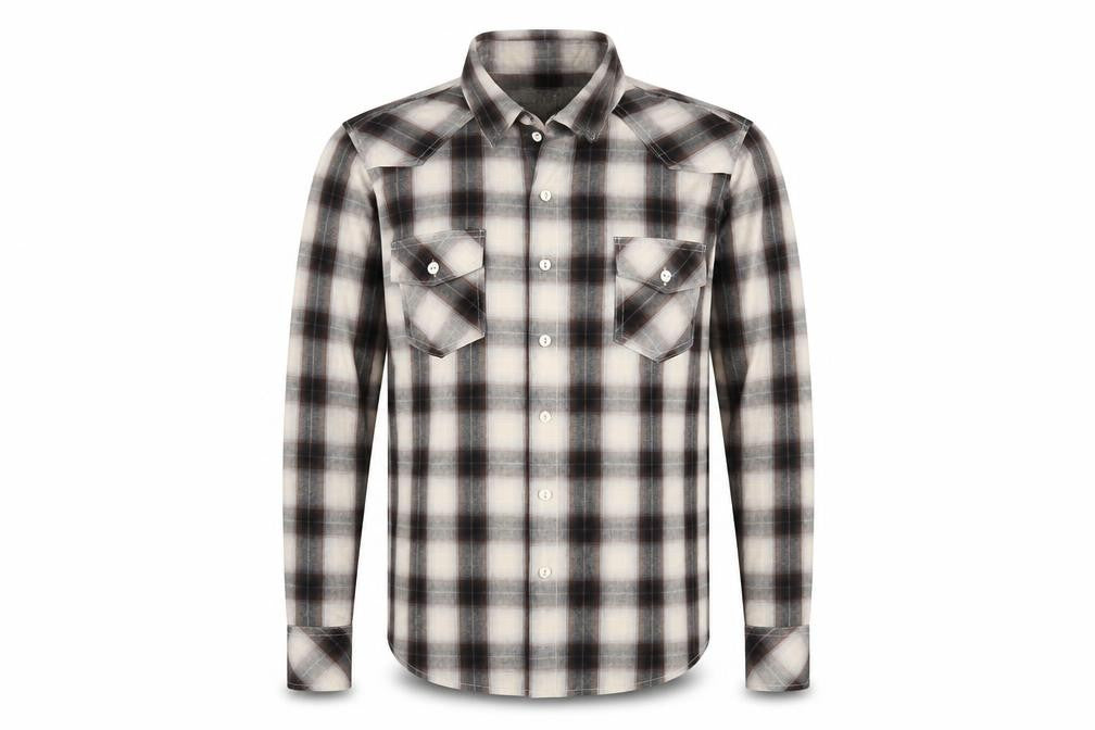 Tracy M Mens Brown    Button-Up Size M