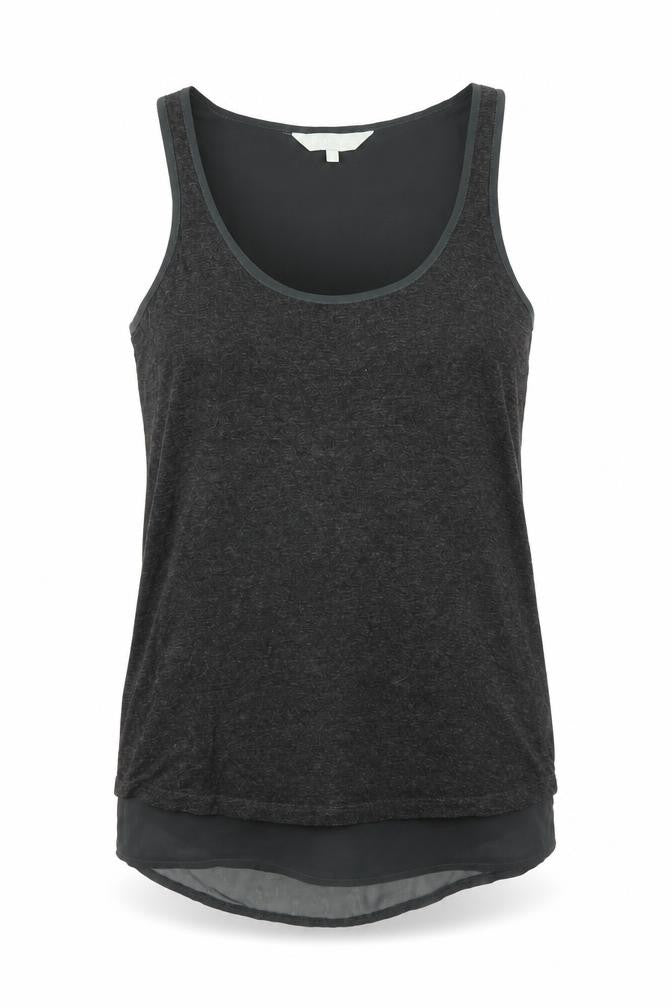 Gray & Willow Womens Grey   Basic Tank Size 8