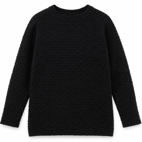 New Look Womens Black  Knit Pullover Jumper Size S