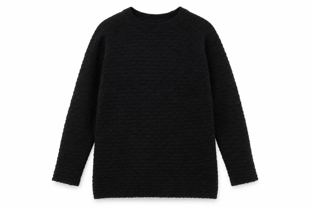 New Look Womens Black  Knit Pullover Jumper Size S