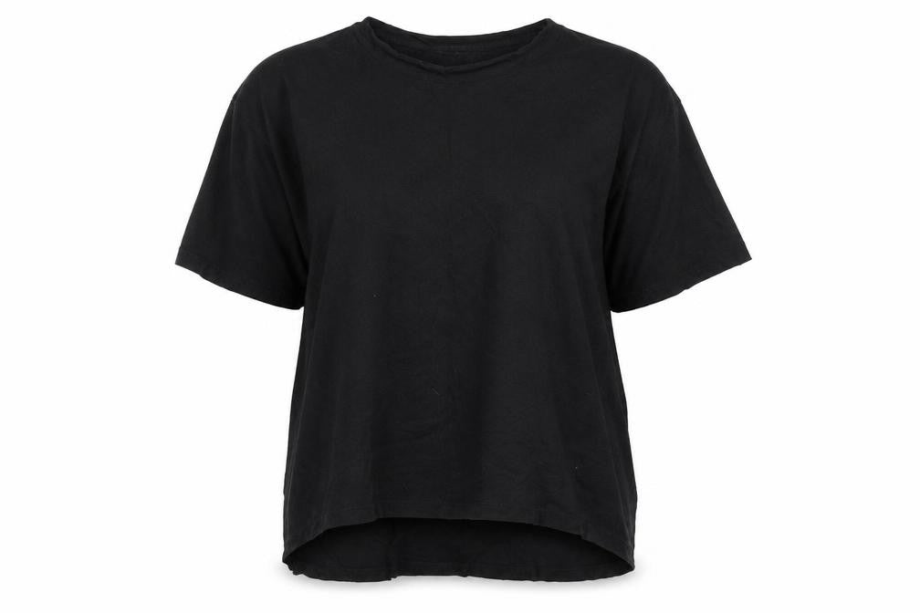 ELOGY  Womens Black   Basic T-Shirt Size XS