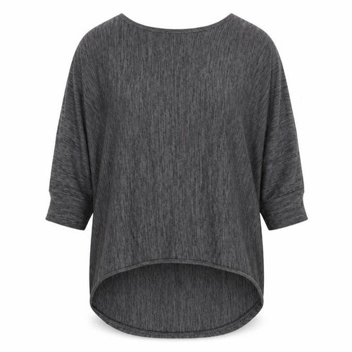 Krisp Womens Grey  Knit Pullover Jumper Size L