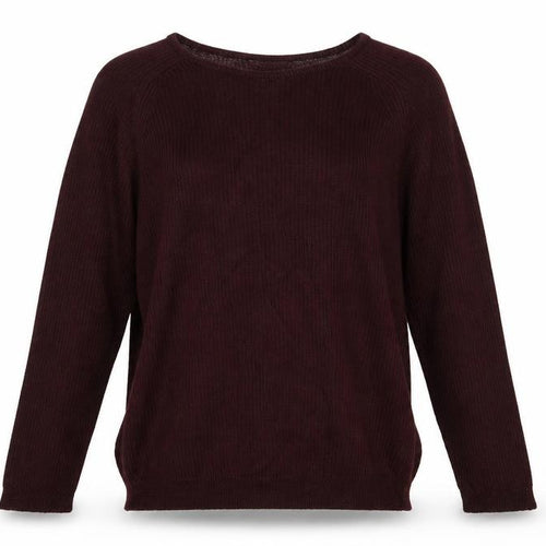 Pull&Bear Womens Red  Knit Pullover Jumper Size M
