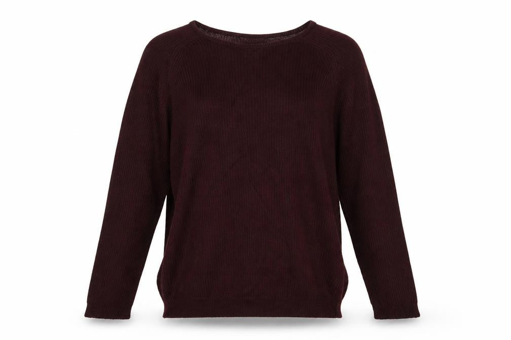 Pull&Bear Womens Red  Knit Pullover Jumper Size M