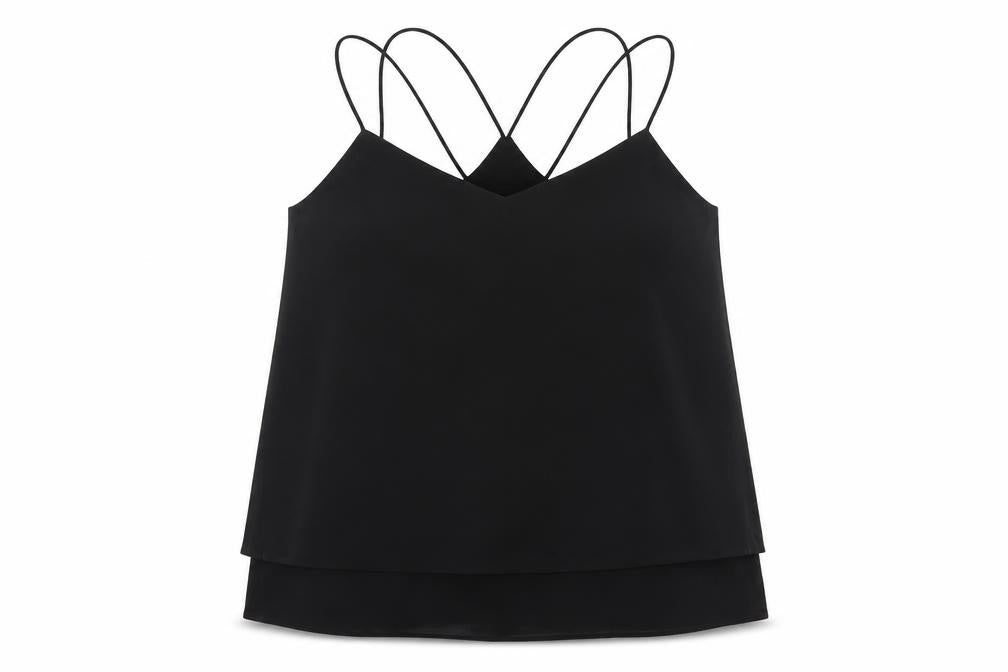 New Look Womens Black   Camisole Blouse Size 10