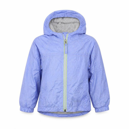 Front view of L.L. Bean girls’ blue jacket, size 4, years