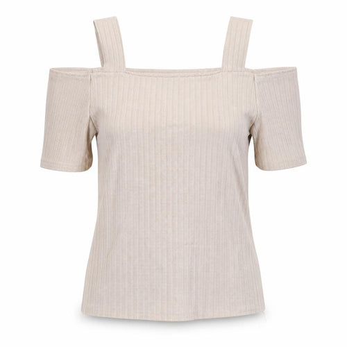 Select Womens Pink   Basic T-Shirt Size 8