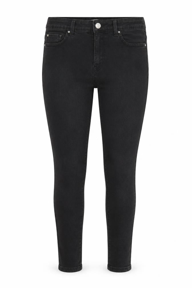 Denim & Co. Womens Black   Skinny Jeans Size 8 L29 in