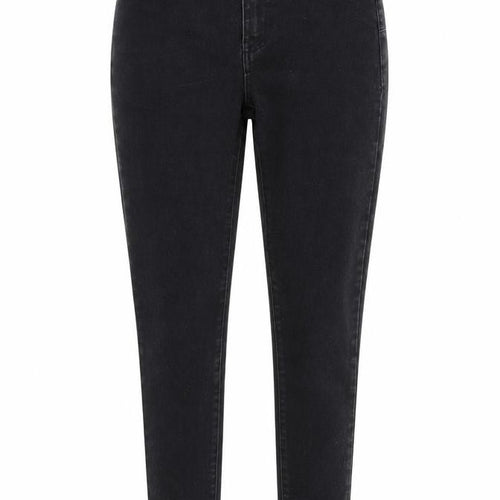 Denim & Co. Womens Black   Skinny Jeans Size 10 L28 in