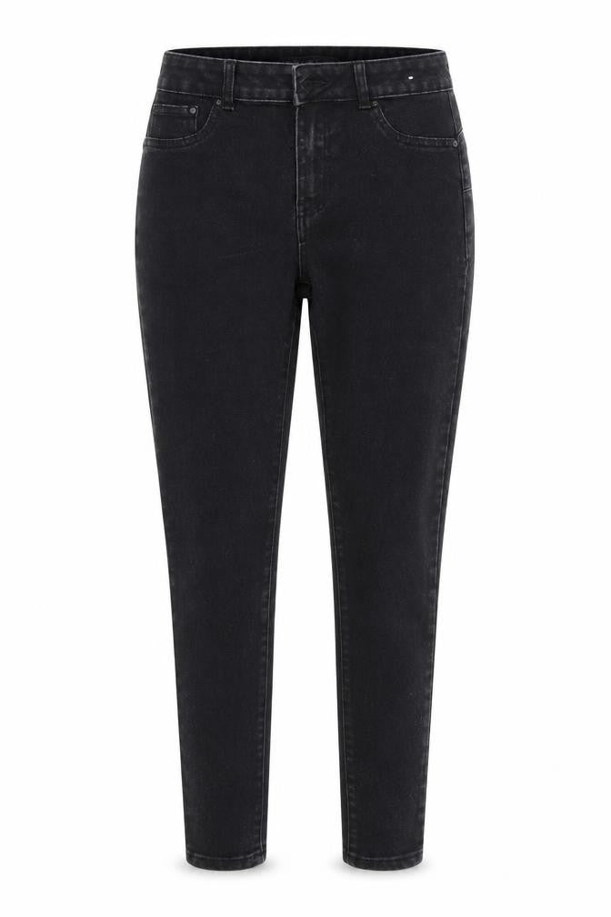Denim & Co. Womens Black   Skinny Jeans Size 10 L28 in