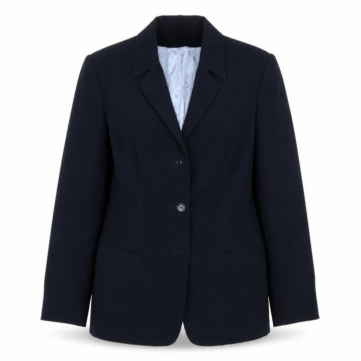 George Womens Blue Jacket Blazer Size 12