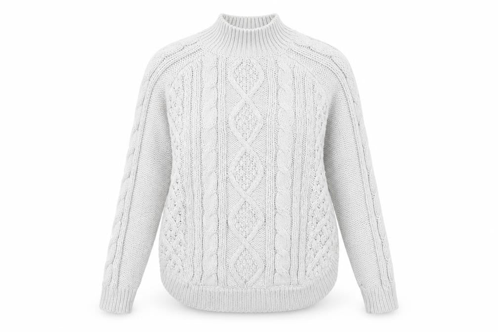 TU Womens Grey  Knit Pullover Jumper Size 8