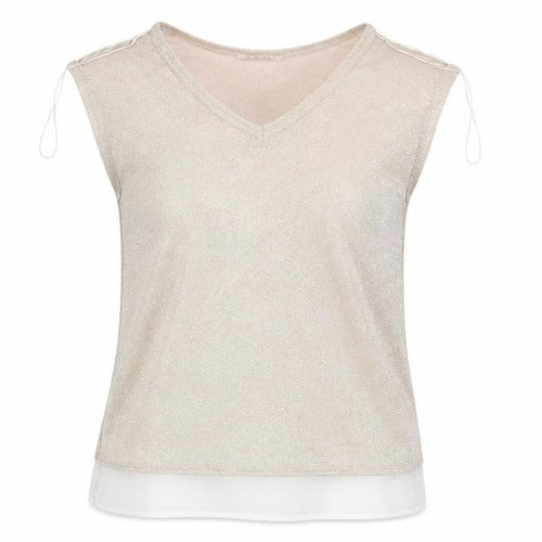 Preworn Womens Gold   Basic Blouse Size XS