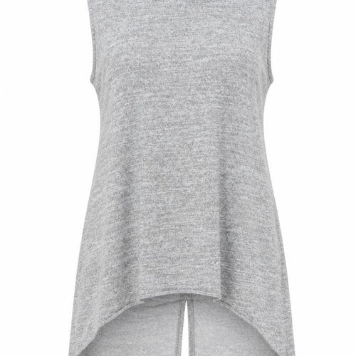 Preworn Womens Grey   Tunic T-Shirt Size 12