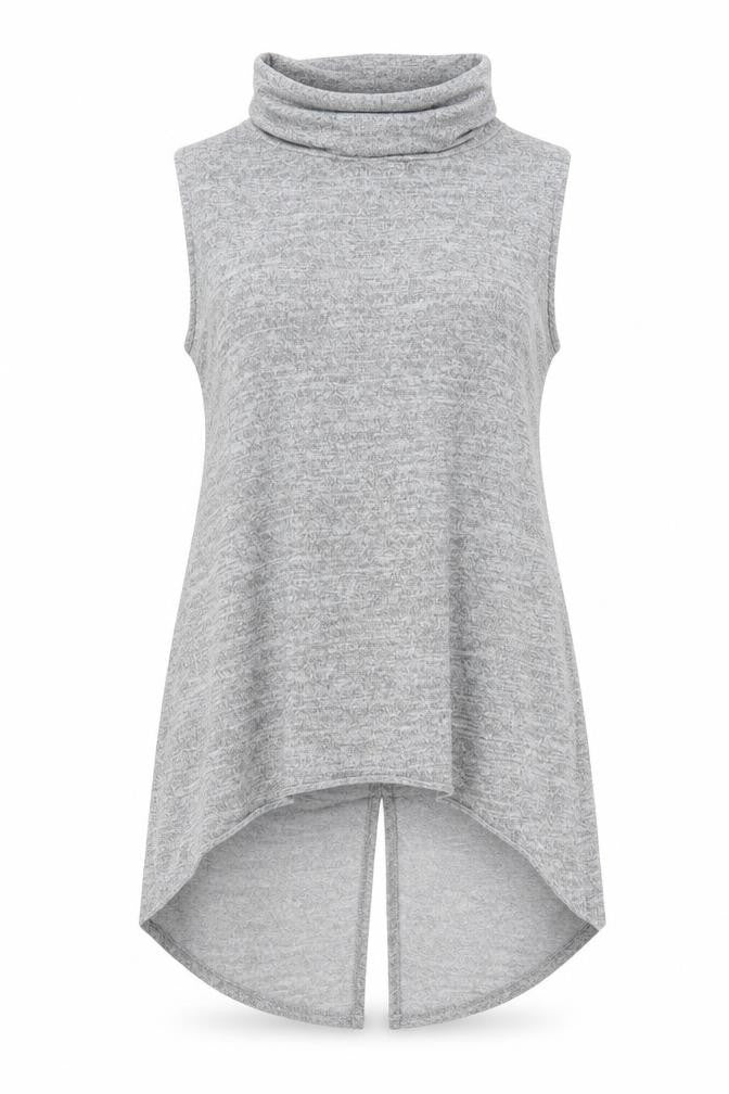 Preworn Womens Grey   Tunic T-Shirt Size 12