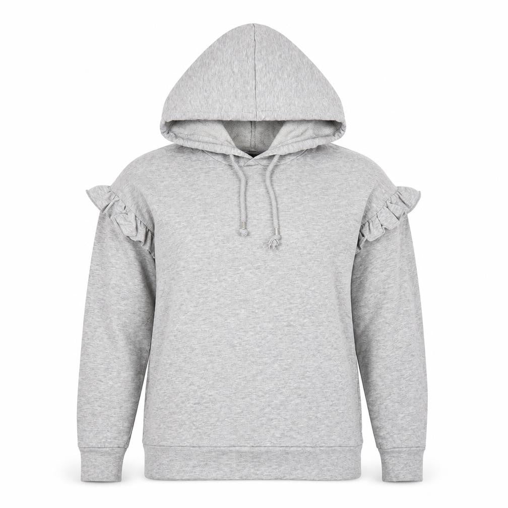 Dorothy Perkins Womens Grey   Pullover Hoodie Size 8