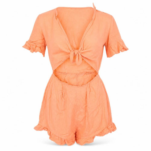 ASOS Womens Pink   Playsuit One-Piece Size 2 L26 in