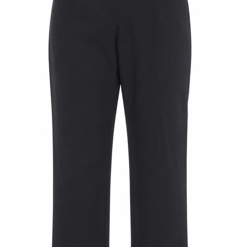 Marks and Spencer Womens Black   Trousers  Size 12 L26 in