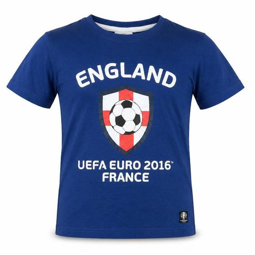 uefa Boys Blue   Basic T-Shirt Size 9-10 Years  - england