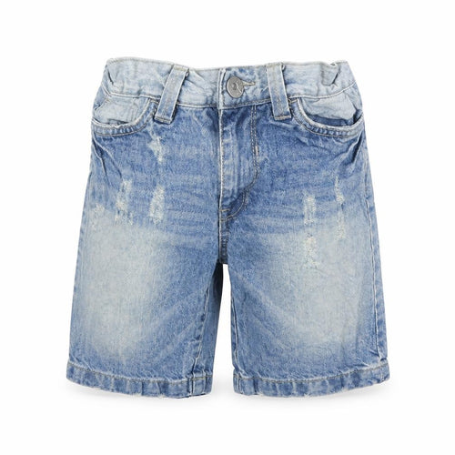 Preworn Boys Blue   Cargo Shorts Size 8 Years