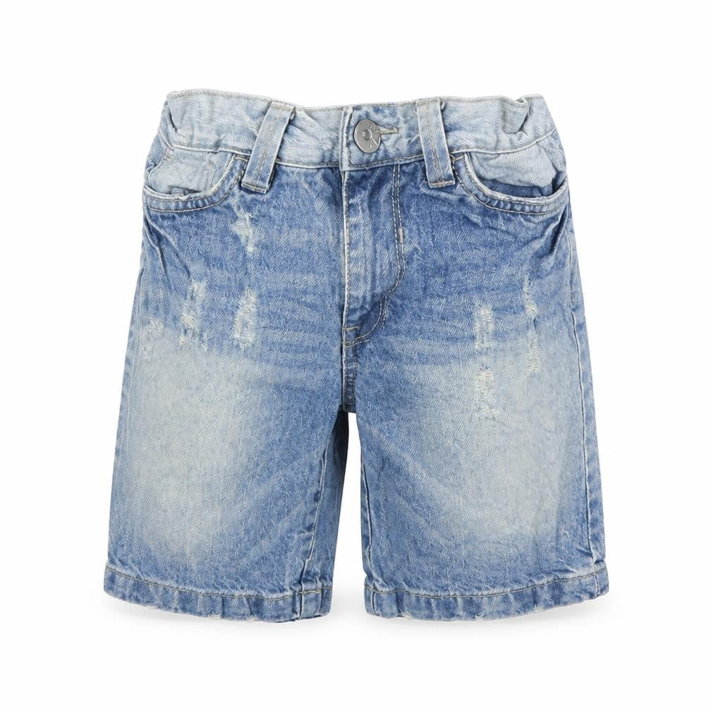 Preworn Boys Blue   Cargo Shorts Size 8 Years