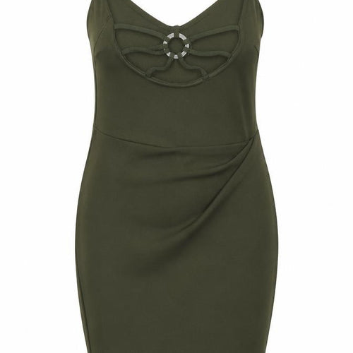 IX London Womens Green   Pencil Dress  Size 14