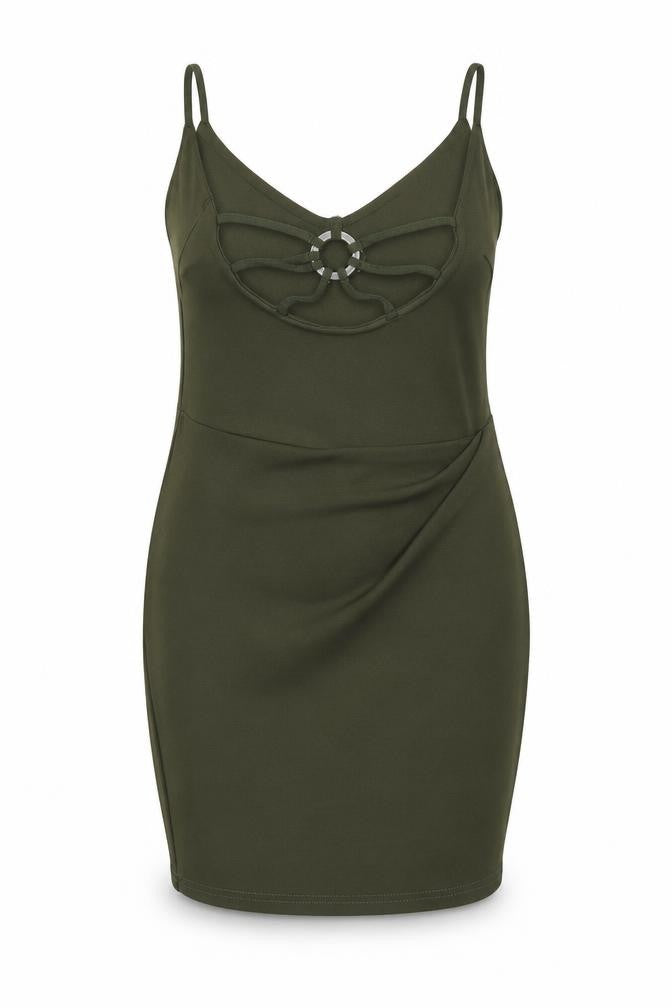 IX London Womens Green   Pencil Dress  Size 14