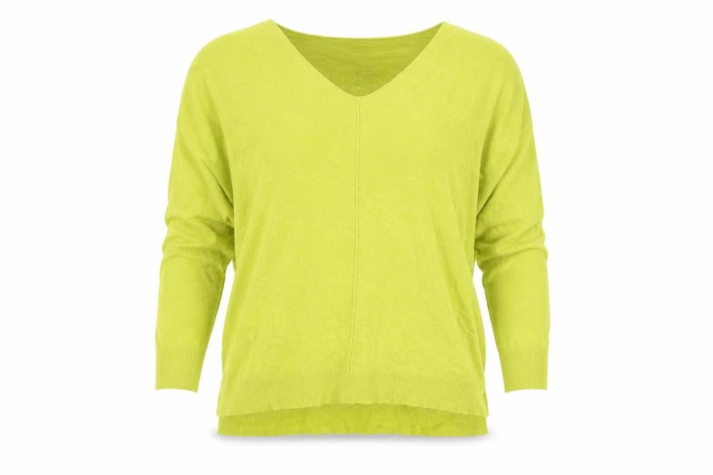 Atmosphere Womens Yellow   Pullover Jumper Size S