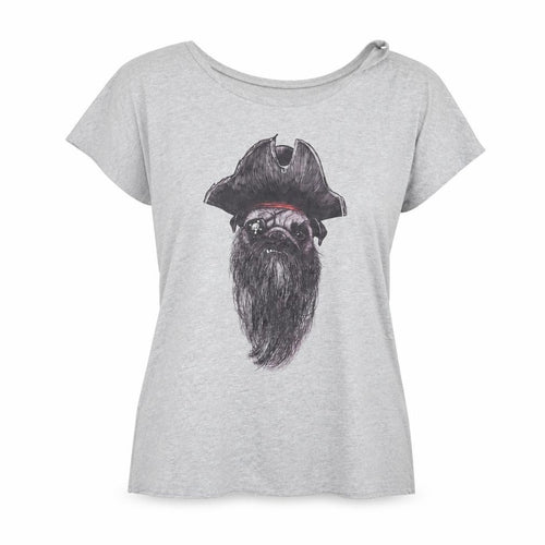 Bella + Canvas Womens Grey   Basic T-Shirt Size S