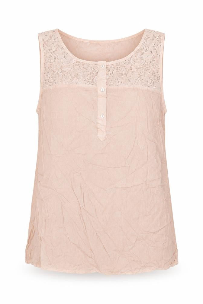 Saint Tropez Womens Pink   Basic Tank Size S