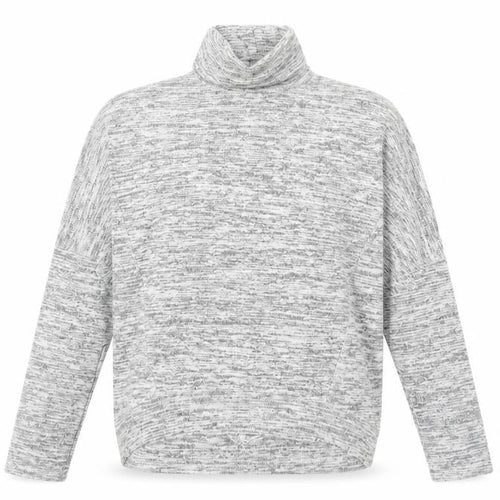 yesorno Womens Grey  Knit Pullover Jumper Size M