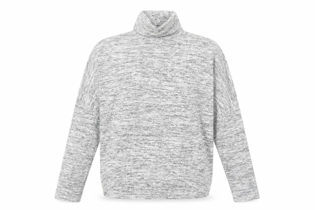 yesorno Womens Grey  Knit Pullover Jumper Size M