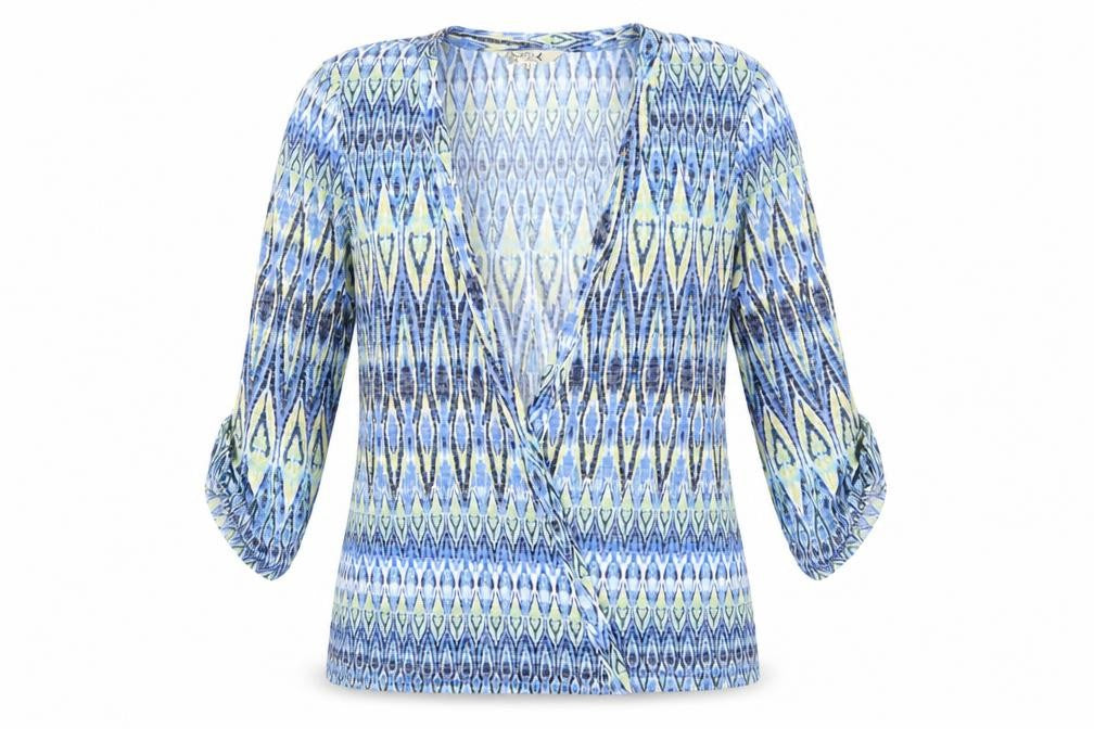 M&Co Womens Blue   Cardigan Jumper Size 10