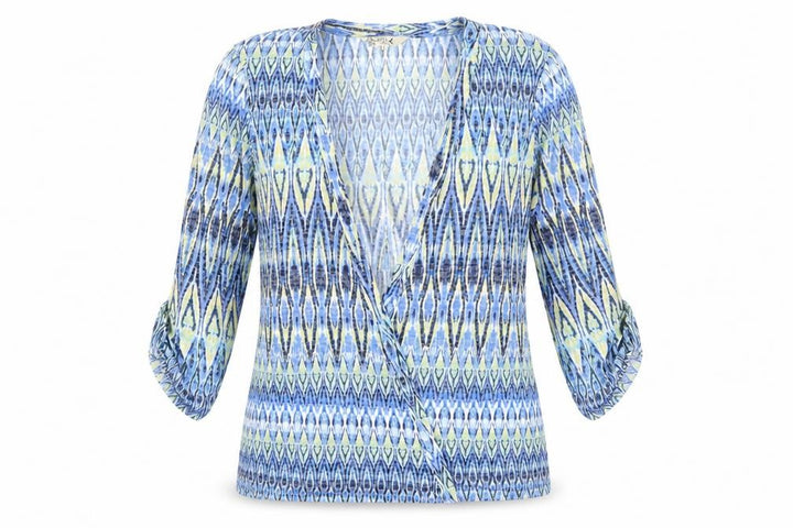 M&Co Womens Blue   Cardigan Jumper Size 10