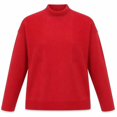 Very Womens Red  Knit Pullover Jumper Size 8