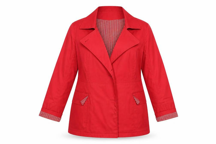 George Womens Red Jacket Coat Size 14