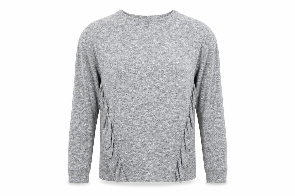 Payaya Womens Grey   Basic T-Shirt Size 14