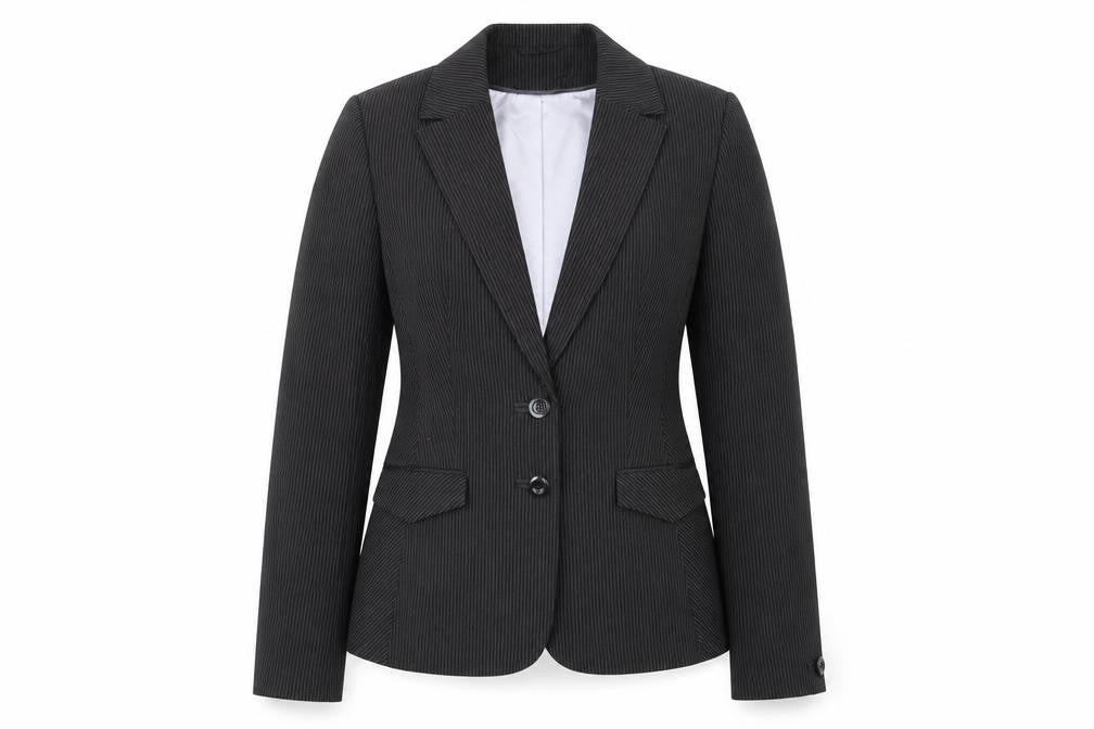 Dorothy Perkins Womens Black Striped  Jacket  Size 14