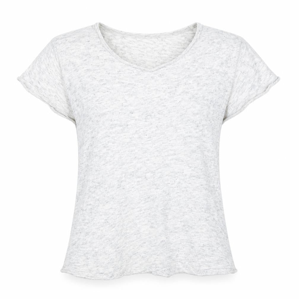 Moss Copenhagen Womens Grey   Basic T-Shirt Size S