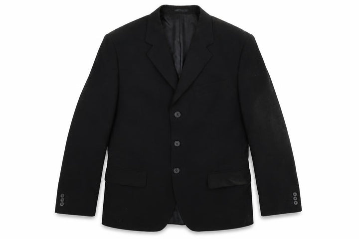 George Mens Black Jacket Suit Jacket Size 38