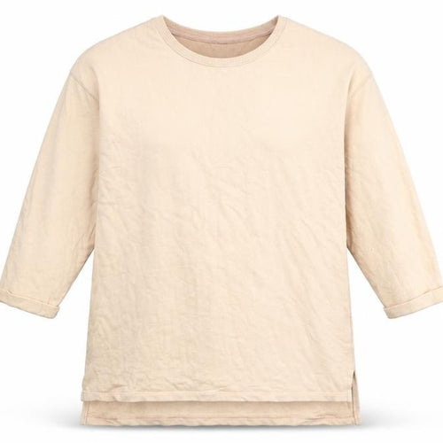 Divided Womens Beige   Pullover Sweatshirt Size S  - Oversized