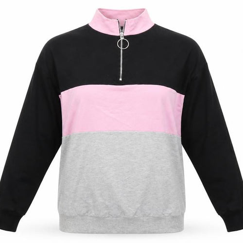 Select Womens Multicoloured   Pullover Sweatshirt Size S