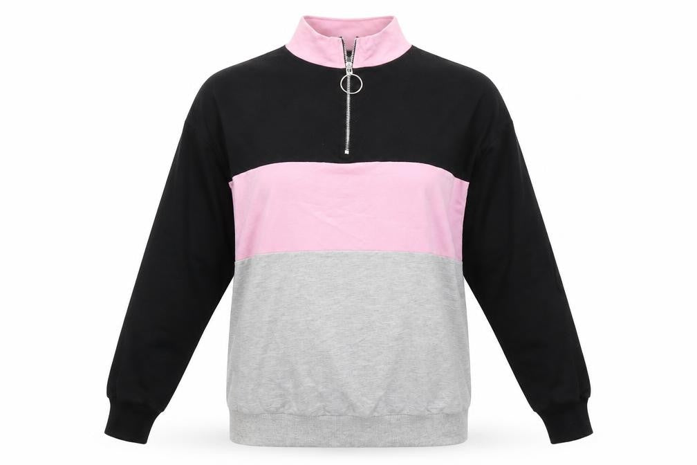 Select Womens Multicoloured   Pullover Sweatshirt Size S