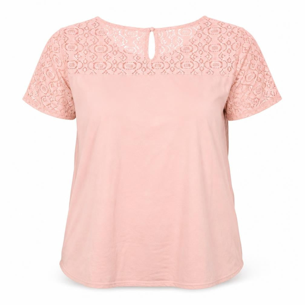 VanHeusen Womens Pink   Basic Blouse Size XL