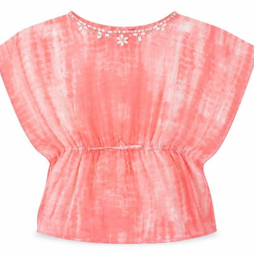 VD One Girls Pink   Basic T-Shirt Size 7-8 Years